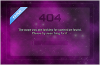 Custom 404 Error Page