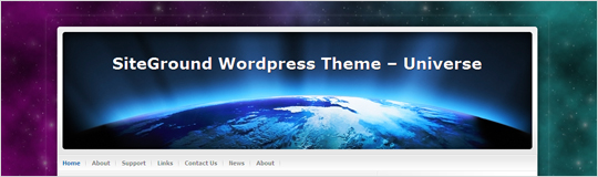 Universe WordPress Theme