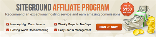 SiteGoround Affiliate Program