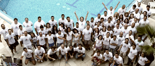SiteGround Team Building on the Beach 2013