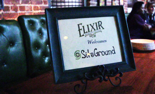 SiteGround Open Bar