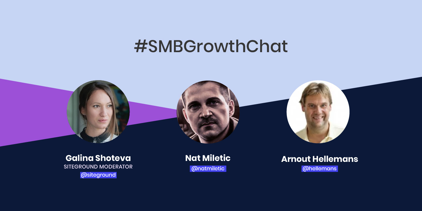 twitter chat about maximising website speed on a budget