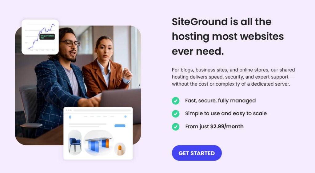 SiteGround is all the hosting most websites ever need
