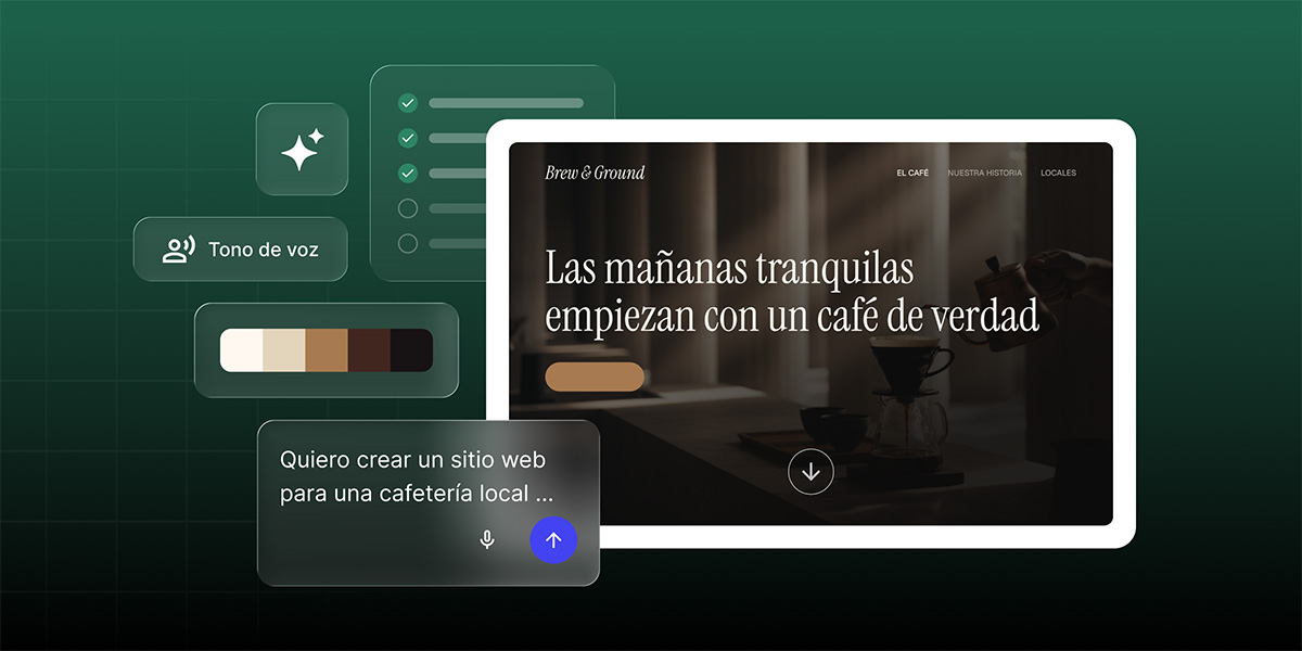 Crear un sitio web con IA gracias al Asistente de IA de SiteGround Website Builder