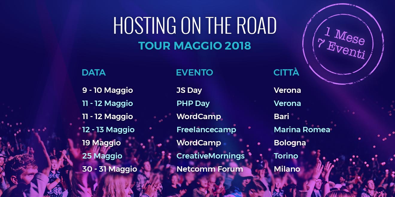 eventi SiteGround