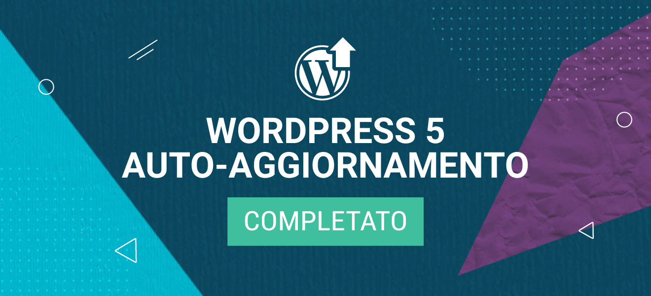 WordPress 5 auto-aggiornamento