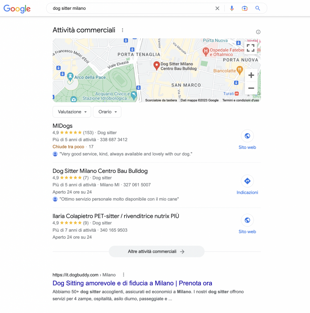 SEO per le piccole imprese