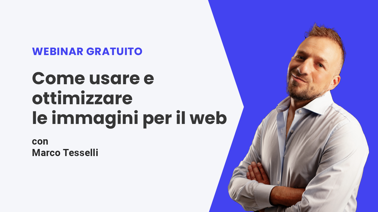Webinar immagini per il web