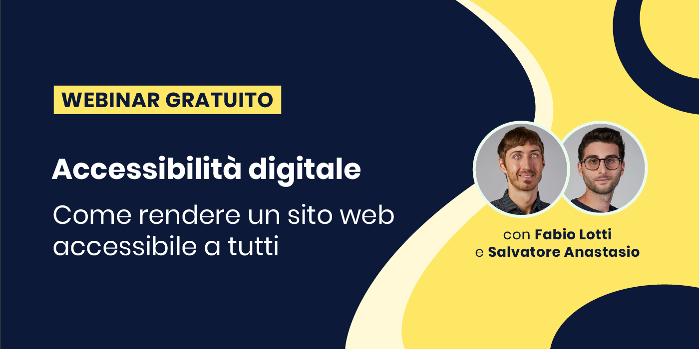 webinar accessibilità web