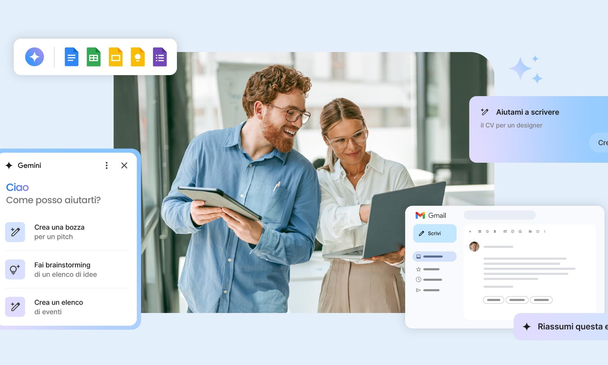 Gemini AI: Ora incluso in tutti i piani Google Workspace offerti da SiteGround