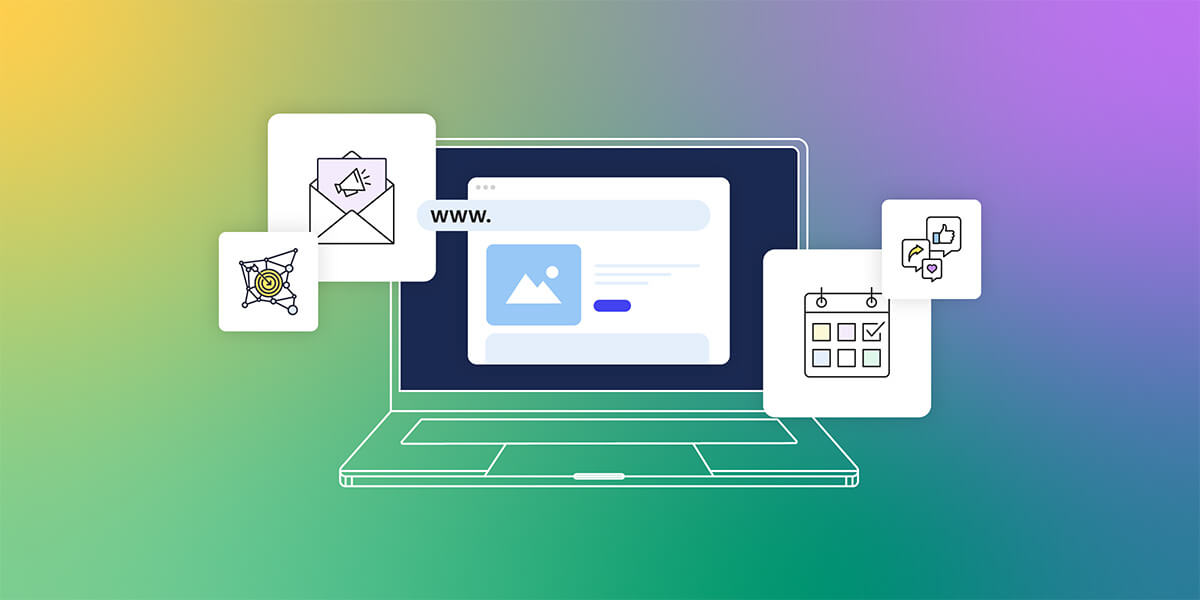 illustrazione sulle tecniche per portare traffico al proprio sito web